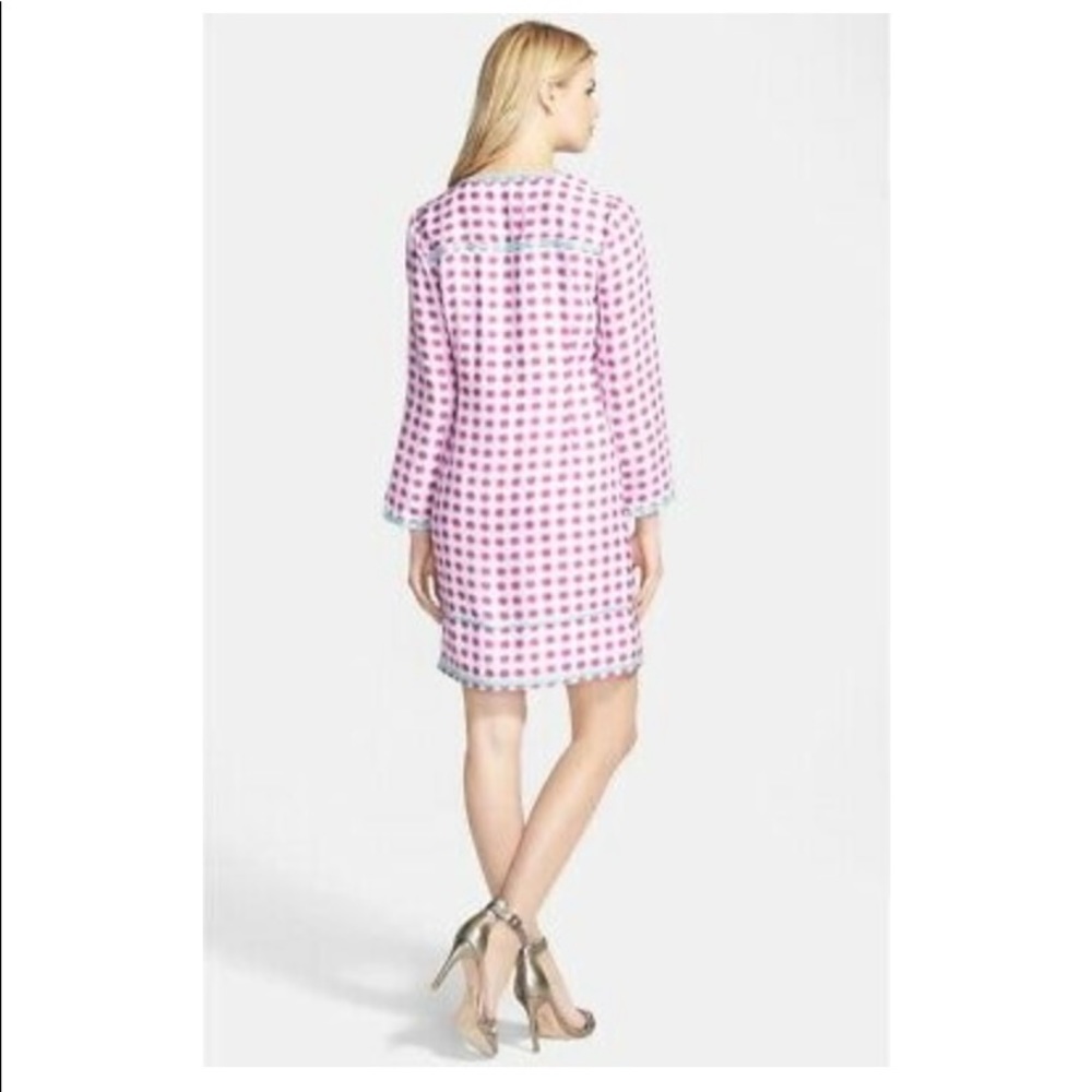 Vineyard Vines silk polka dot dress